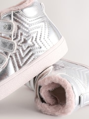 Silver Standard Fit (F) Touch and Close Fastening Boots - Image 7 of 7