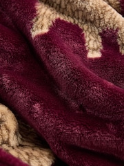 Burgundy Red Hamish Dressing Gown - Image 6 of 7