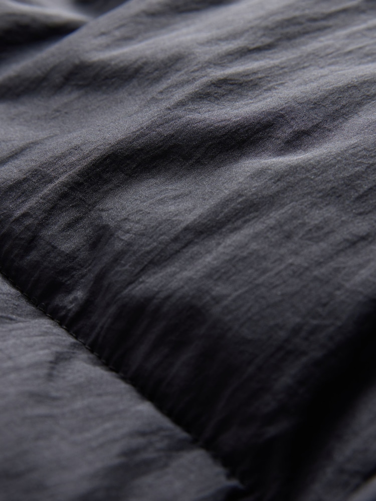 The Set Black/Oyster Grey 2 Pack Padded Gilets - Image 5 of 5 The Set Black/Oyster Grey 2 Pack Padded Gilets - Image 5 of 5