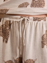 Crudo con estampado de Hamish The Altoland Cow - Cosy Short Pyjamas Set - Imagen 4 de 7