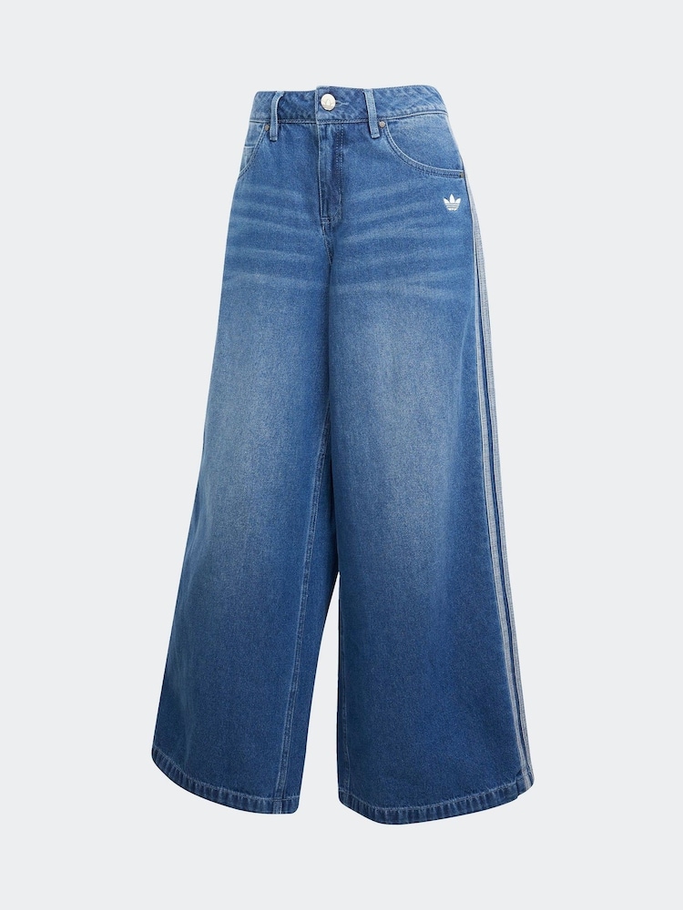 adidas Originals Adicolour Denim Adilenium 100% Cotton Jeans - Image 6 of 6