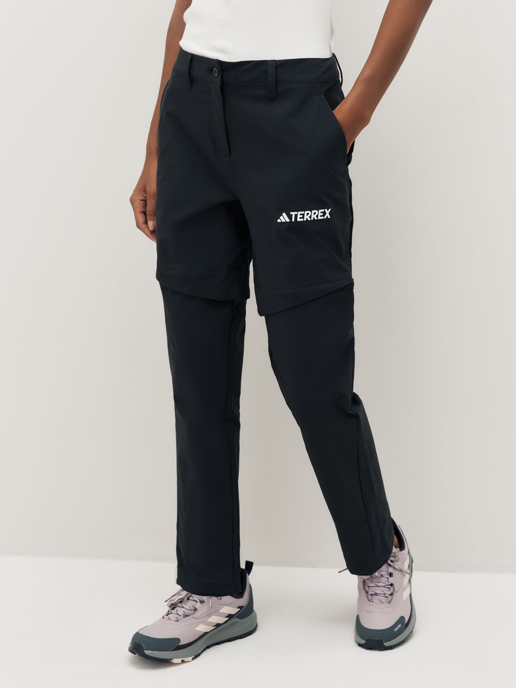 パンツ ATTACHMENT Black Multi-Zip Trousers Buy adidas Terrex Black Multi Zip Off Trousers from Next USA