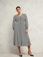 Hobbs Black Zadie Dress - Image 1 of 4