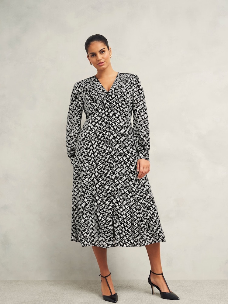 Hobbs Black Zadie Dress - Image 1 of 4