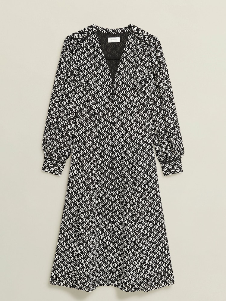 Hobbs Black Zadie Dress - Image 4 of 4