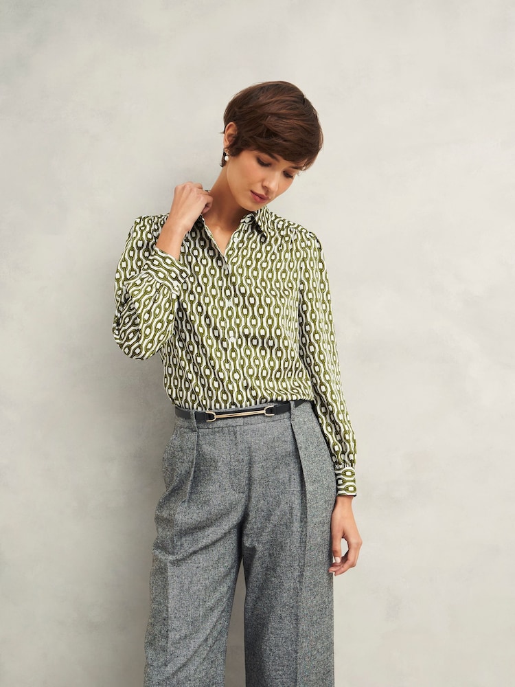 Hobbs Green Tallie Shirt - Image 2 of 5 Hobbs Green Tallie Shirt - Image 2 of 5