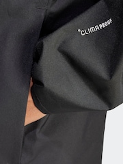 adidas Black Multi Essentials 2L Technial Rain Jacket - Image 4 of 7