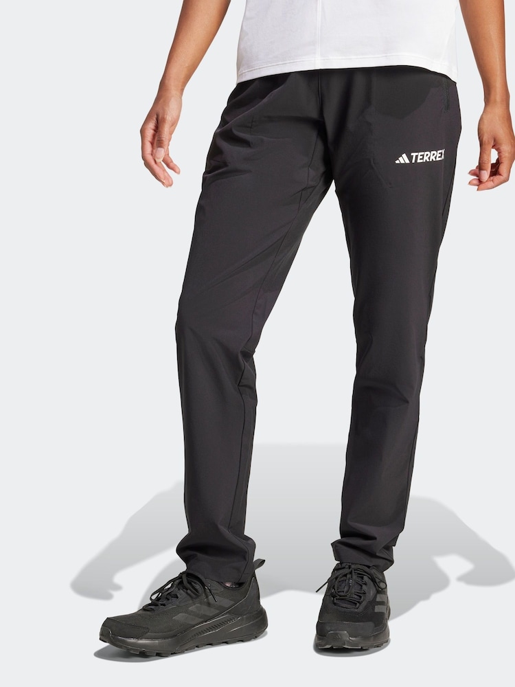 adidas Black Essentials Trousers - Image 1 of 7