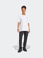 adidas Black Essentials Trousers - Image 6 of 7