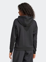 adidas Black Small Logo Hoodie - Image 2 of 6