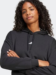 adidas Black Small Logo Hoodie - Image 4 of 6