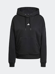 adidas Black Small Logo Hoodie - Image 6 of 6