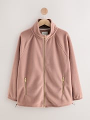 Mocha Brown San Francisco Fleece Full Zip Jacket - Image 7 of 10