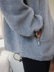 Grey Copenhagen Fleece Full Zip Jacket - Image 7 of 11