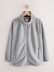 Grey Copenhagen Fleece Full Zip Jacket - Image 8 of 11