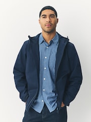 Azul marino - DryTech Waterproof Hooded Jacket - Imagen 1 de 7