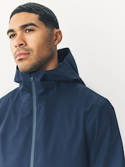 Azul marino - DryTech Waterproof Hooded Jacket - Imagen 4 de 7