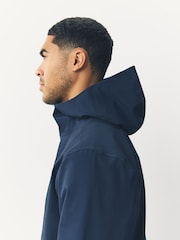 Azul marino - DryTech Waterproof Hooded Jacket - Imagen 5 de 7