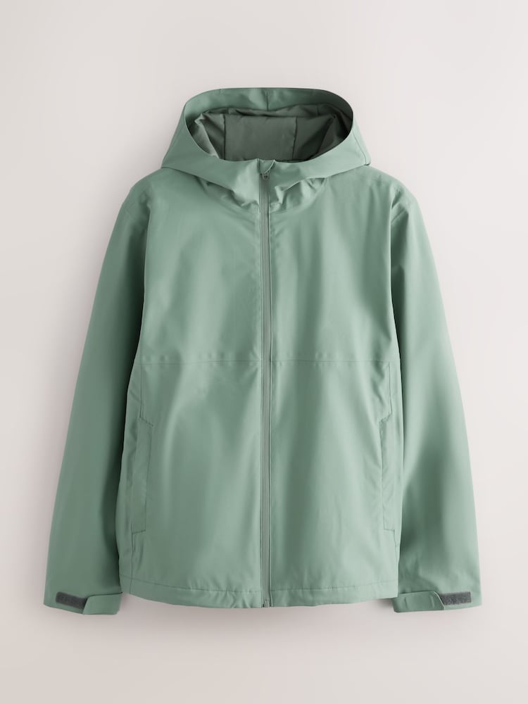 Sage Green DryTech Waterproof Hooded Jacket - Image 1 of 8