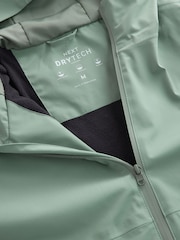 Sage Green DryTech Waterproof Hooded Jacket - Image 4 of 8
