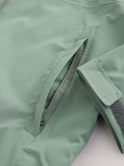 Sage Green DryTech Waterproof Hooded Jacket - Image 6 of 8