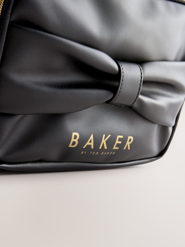 Baker by Ted Baker Girls Back to School Bow Black Backpack - Image 6 of 10