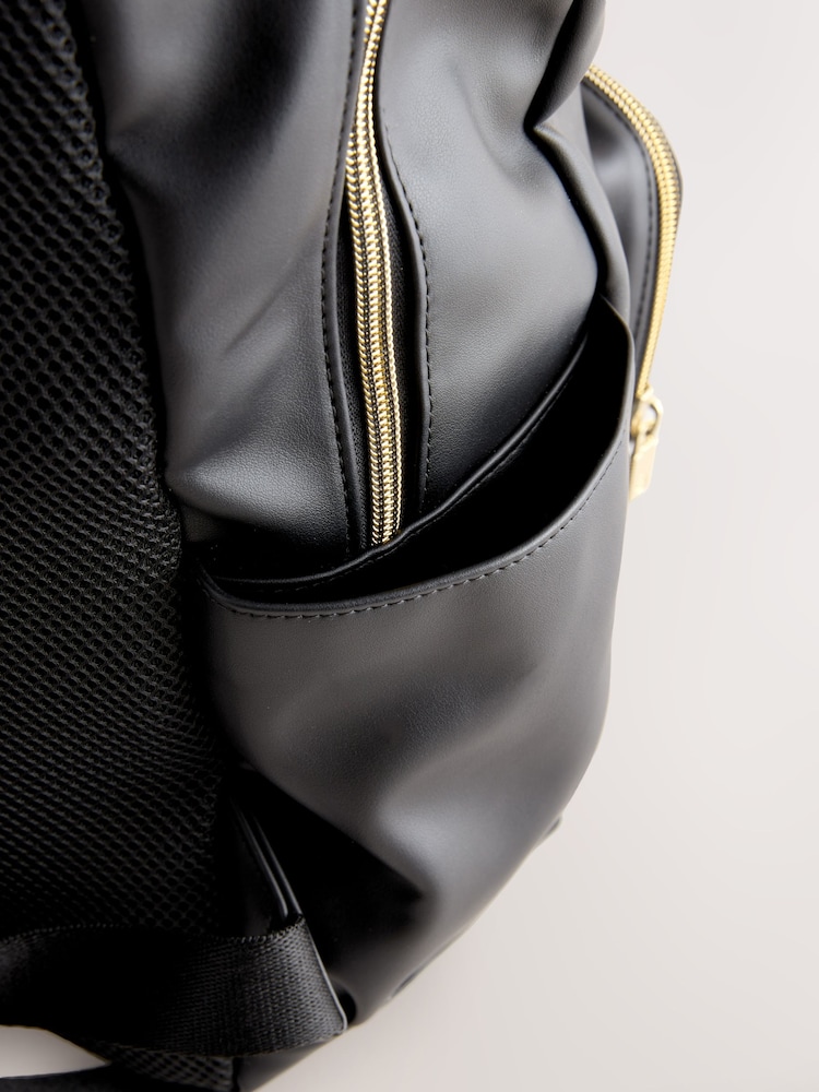 Baker by Ted Baker Girls Back to School Bow Black Backpack - Image 7 of 10