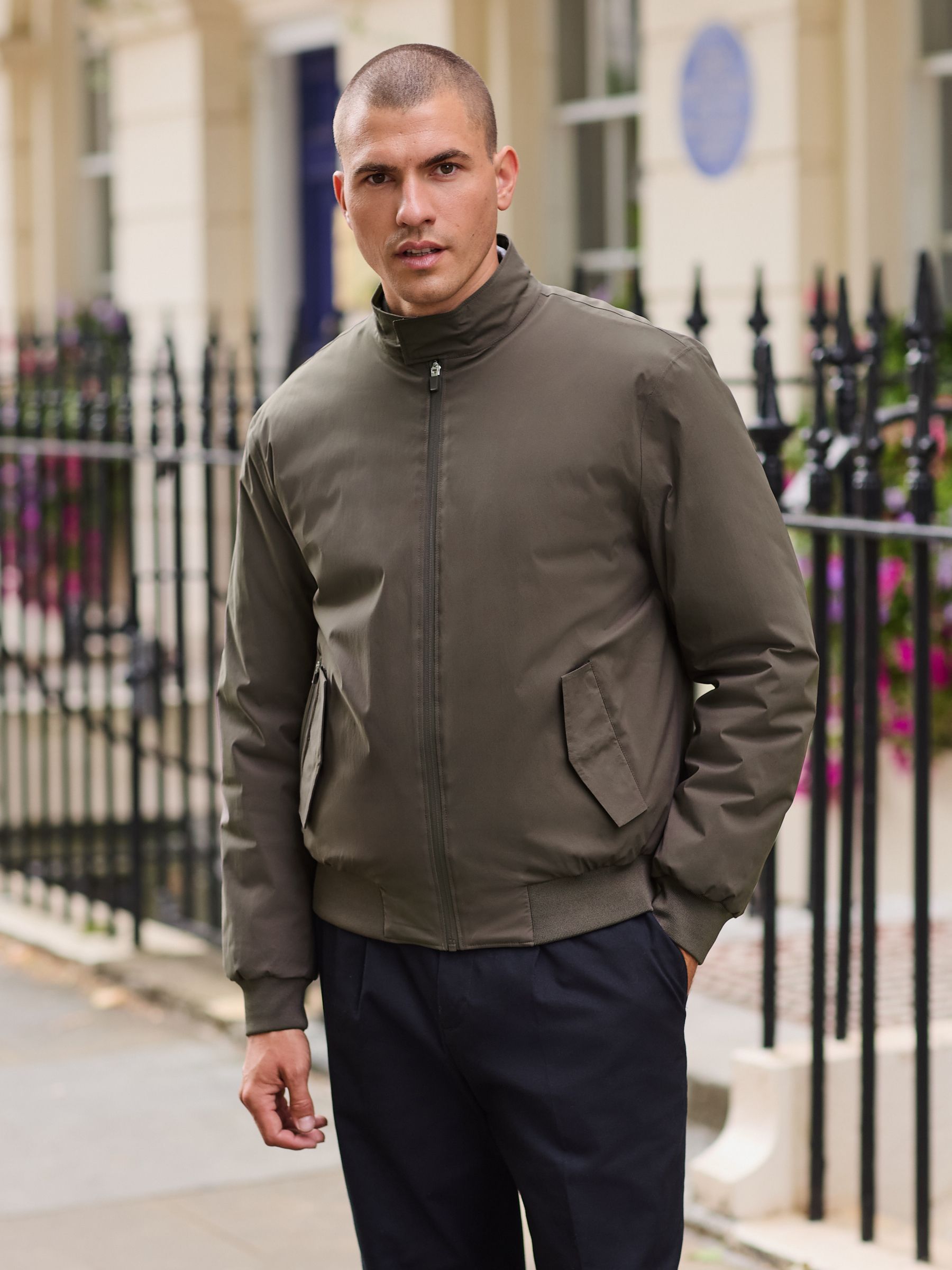 Buy Brown DryTech Waterproof Harrington Jacket from Next USA