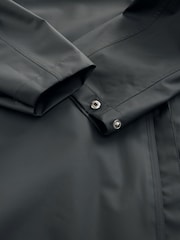 Grey Long Length DryTech Waterproof Rain Jacket - Image 10 of 14