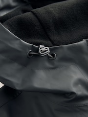 Grey Long Length DryTech Waterproof Rain Jacket - Image 12 of 14