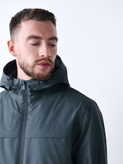 Green Regular Length DryTech Waterproof Rain Jacket - Image 4 of 6