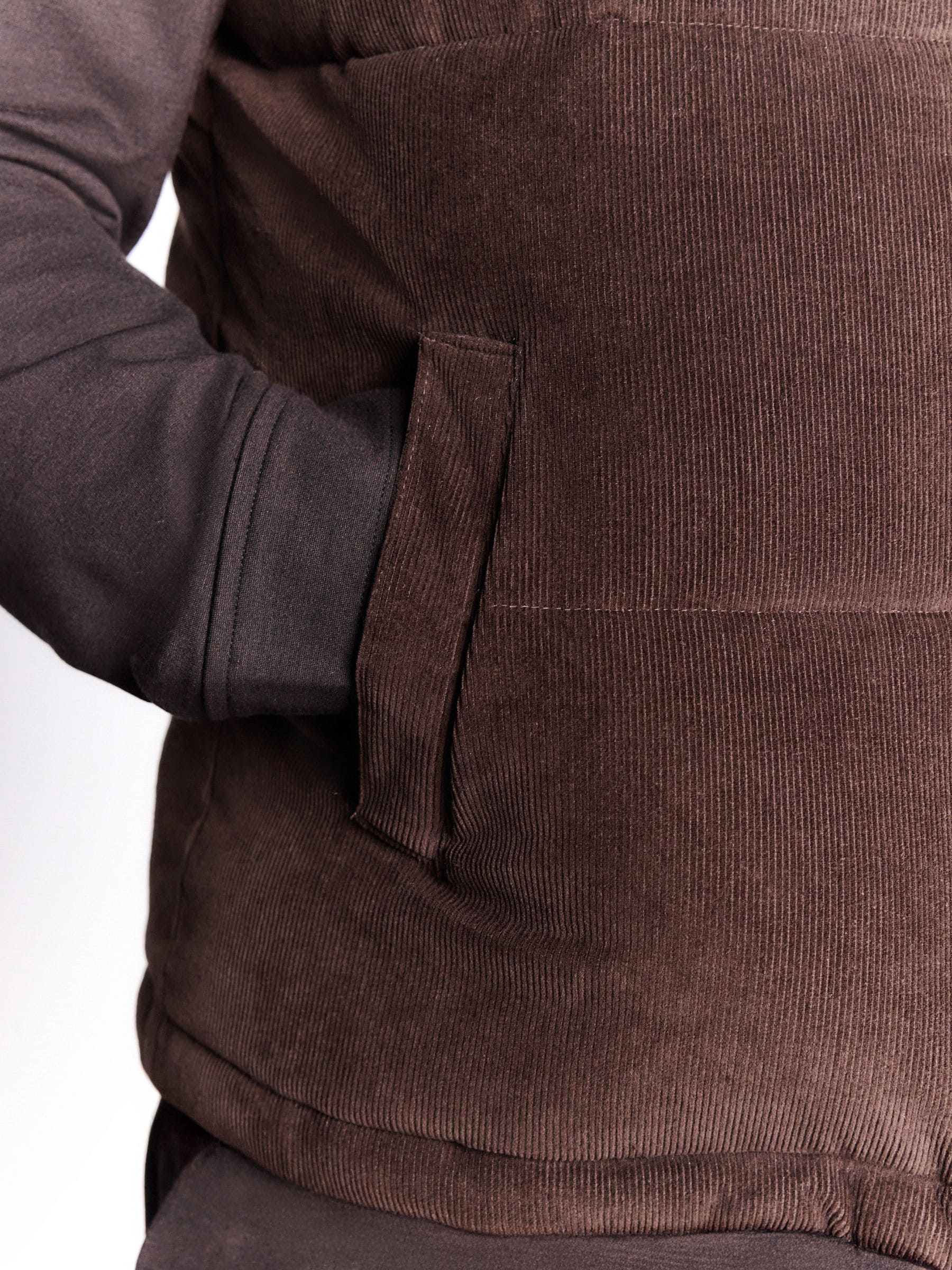 新品 euw nuance collar gilet / brown eaphi 新品 euw nuance collar gilet / brown eaphi 新品 euw nuance collar