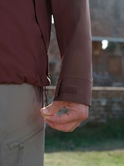 Burgundy Red Dry-Tech Waterproof Colourblock Anorak Jacket - Image 5 of 7