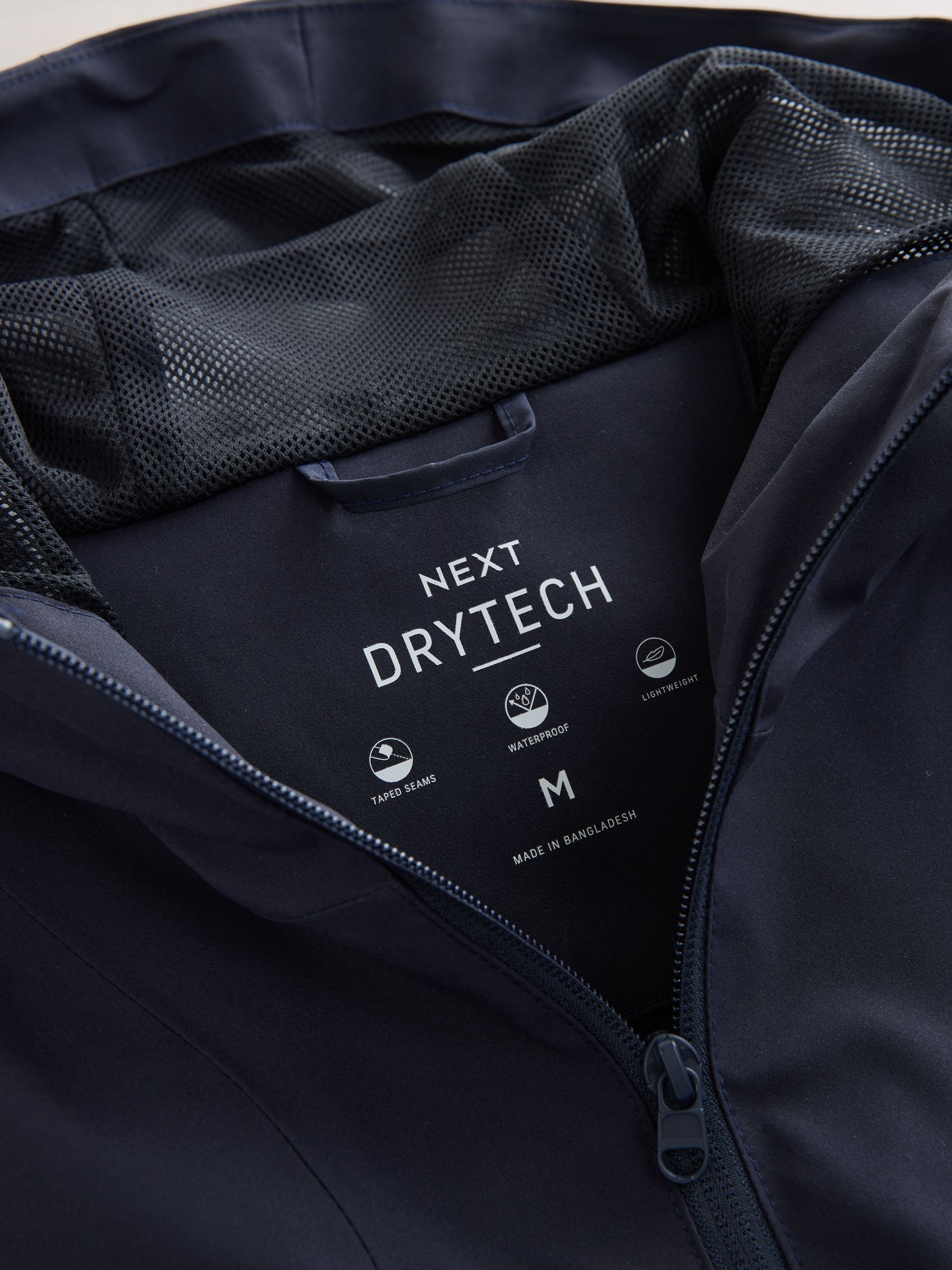 Buy Navy Blue DryTech Waterproof Hooded Anorak Jacket from Next USA