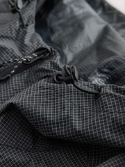 Black Ripstop DryTech Lightweight Waterproof Packable Jacket - Image 10 of 11
