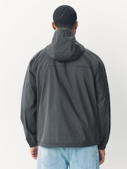 Black Ripstop DryTech Lightweight Waterproof Packable Jacket - Image 4 of 11