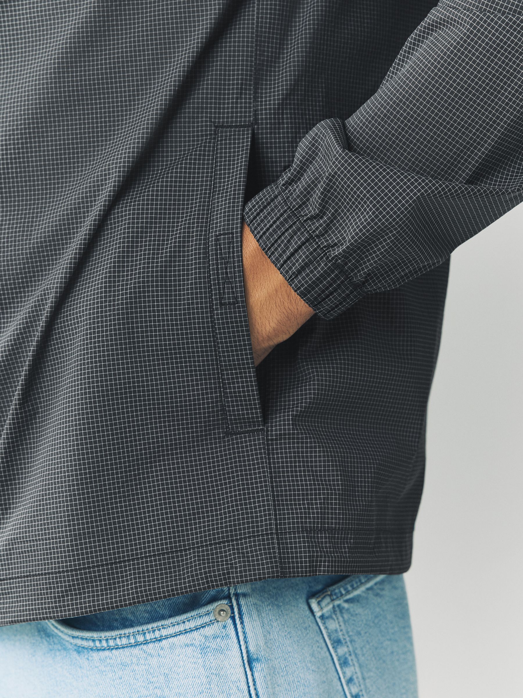 Buy Black Ripstop DryTech Lightweight Waterproof Packable Jacket
