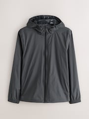 Black Ripstop DryTech Lightweight Waterproof Packable Jacket - Image 7 of 11