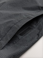 Black Ripstop DryTech Lightweight Waterproof Packable Jacket - Image 9 of 11