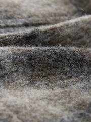 Check Wool Blend Borg Lined Trucker Jacket - Image 9 of 12