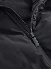Black Regular Length ThermoGen Shower Resistant Puffer Jacket - Image 11 of 13