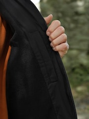 Black Regular Length ThermoGen Shower Resistant Puffer Jacket - Image 7 of 13