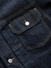 Temno modra - Denim Trucker Type 2 Jacket - Slika 10 iz 12