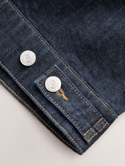 Temno modra - Denim Trucker Type 2 Jacket - Slika 12 iz 12