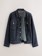 Temno modra - Denim Trucker Type 2 Jacket - Slika 8 iz 12