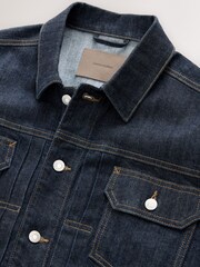 Temno modra - Denim Trucker Type 2 Jacket - Slika 9 iz 12