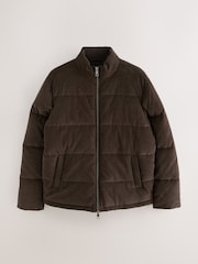 Castanho - Corduroy Puffer Jacket - Imagem 11 de 15