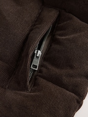 Castanho - Corduroy Puffer Jacket - Imagem 15 de 15