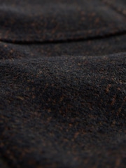 Brown Cord Collar Herringbone Trucker Jacket With Wool - Image 16 of 19