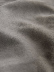 Charcoal Grey Faux Suede Shacket - Image 12 of 12